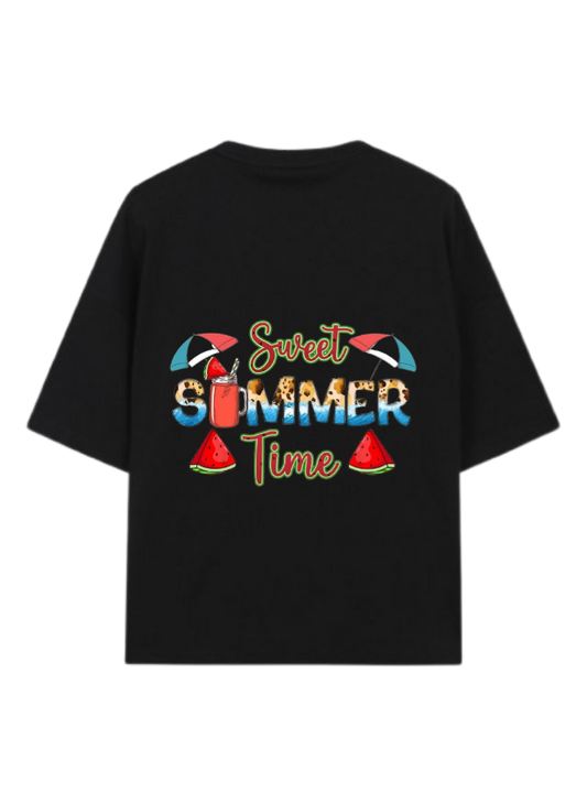 Summer Vibes t- shirt Black Back 13