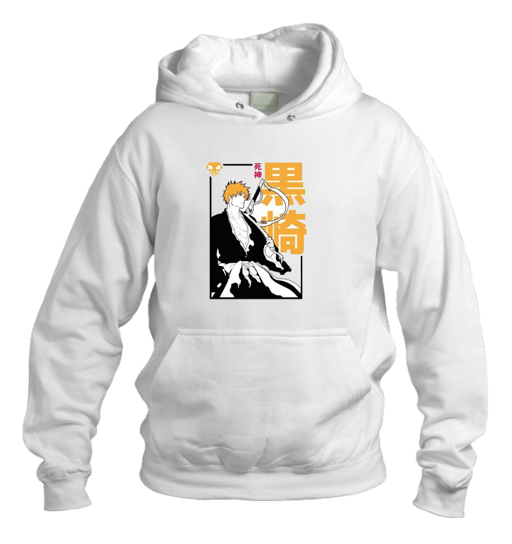 Bleach One Size hoodie White 15