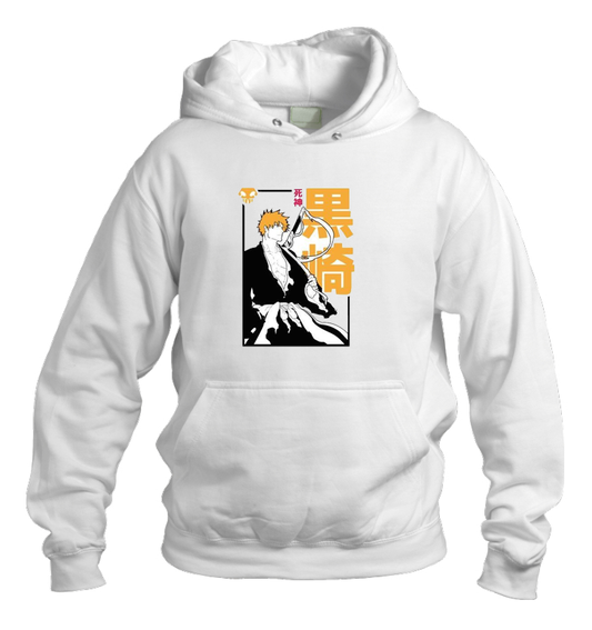 Bleach One Size hoodie White 15