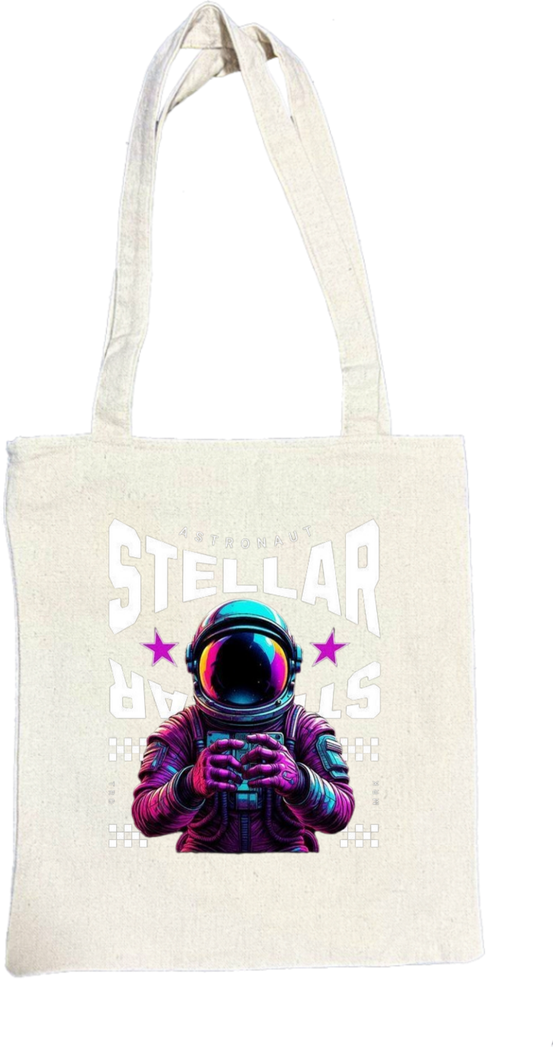 aliens tote bag Beige 13