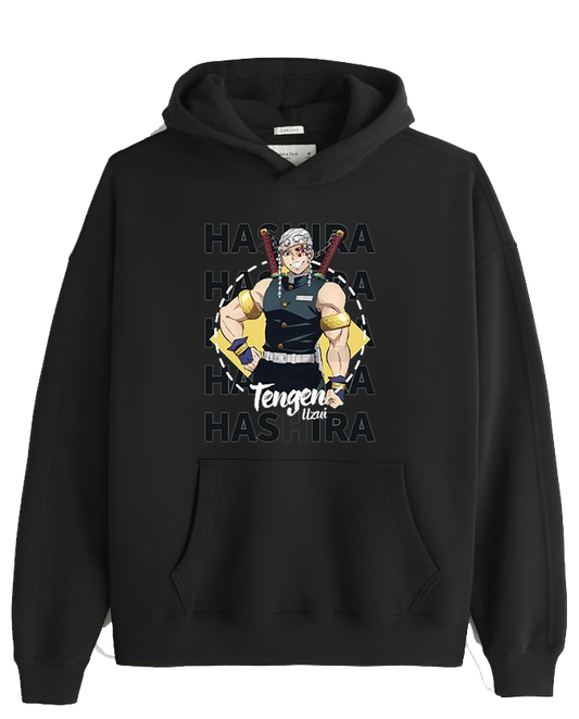 Anime Demon slayer nezuko tanjiro Oversize Hoodie Black 66