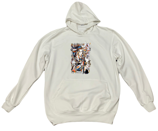 Anime Demon slayer nezuko tanjiro Oversize Hoodie White 13