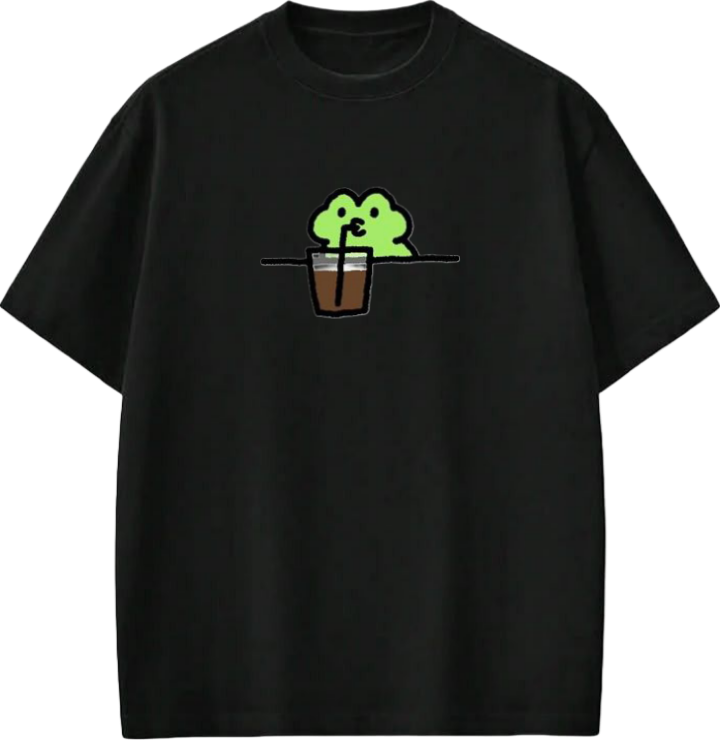 Frog One Size t- shirt Black 13
