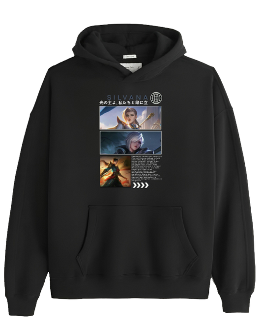 Mobile Legends Bang Bang One Size hoodie Black 13