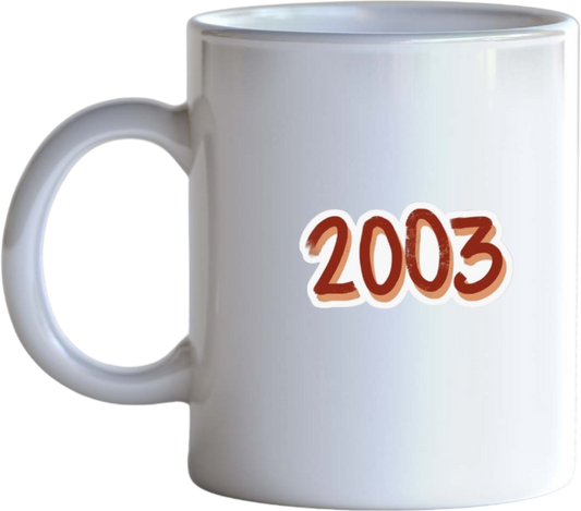 age Mug 2003