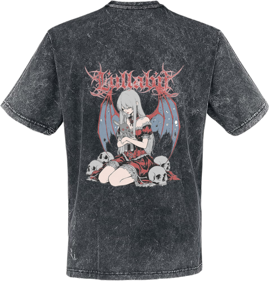 Goth t- shirt Washed Back 13