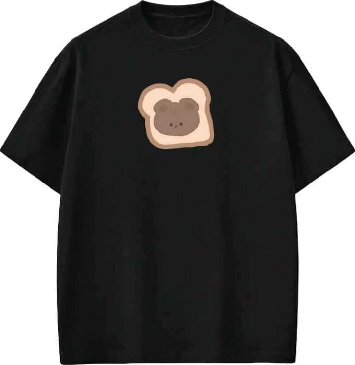 bear t- shirt Black  13
