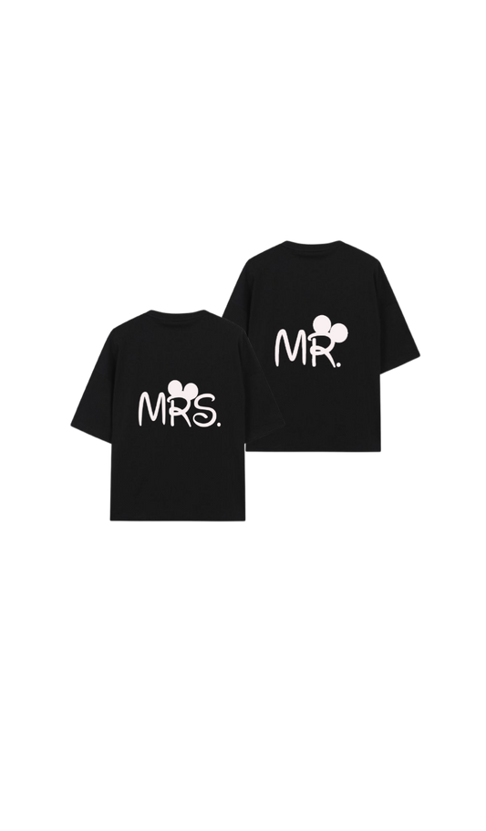 VaIentine coupIe t- shirt Black Cables Back 13