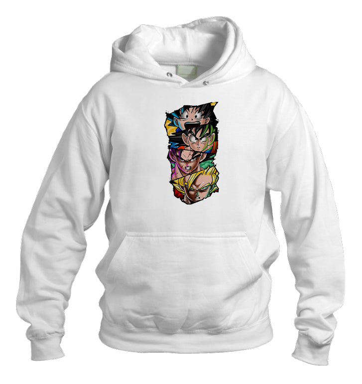 Dragon Ball Over Size hoodie White 2