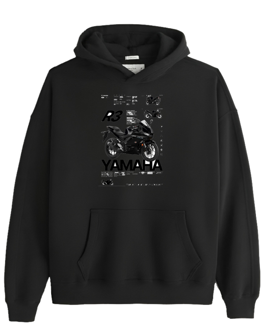MOTOR CYCLE One Size hoodie Black 13