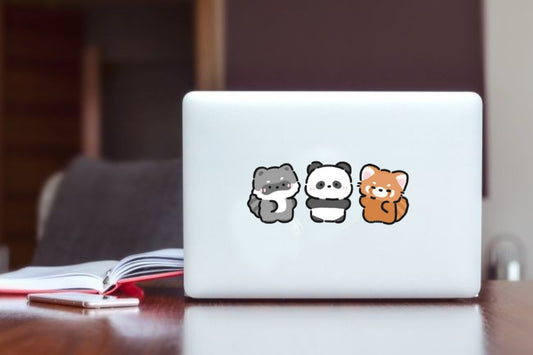 panda Laptop Sticker 13