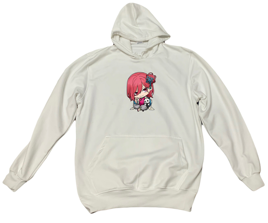 blue lock One Size hoodie White 13