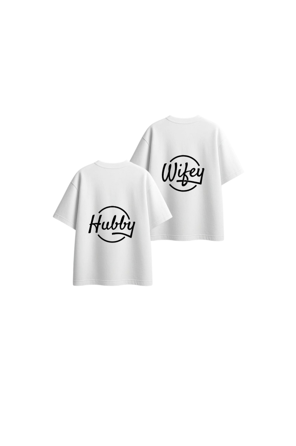 VaIentine coupIe t- shirt White Cables Back 13