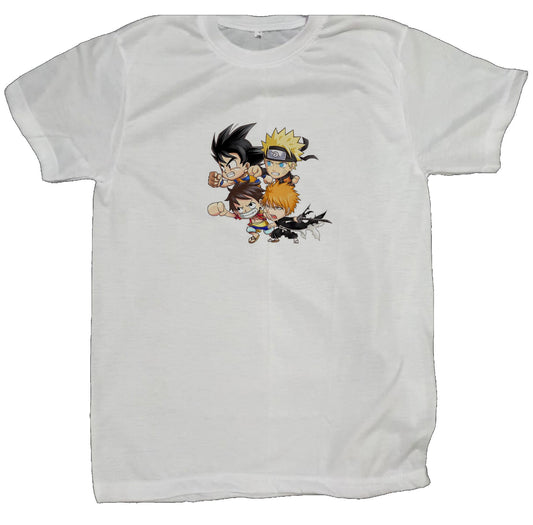 Neon Genesis Evangelion t- shirt fat White 8