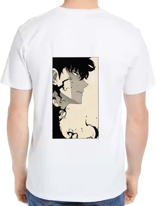 Sung Jin-woo t- shirt One Size White back 13