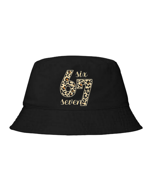 67 designs Bucket hat Fishman hat cap Black 13