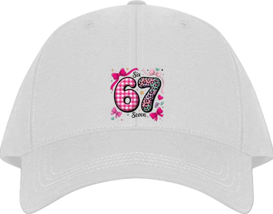 67 designs Baseball cap White 13
