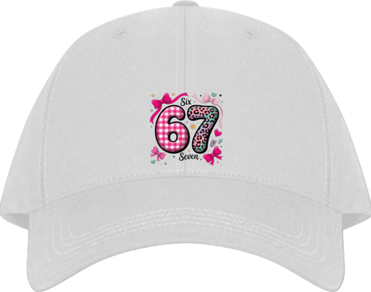 67 designs Baseball cap White 13