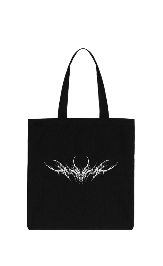 Goth tote bag Black 13