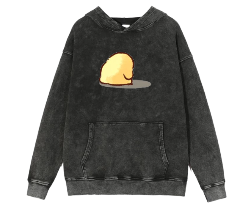 duck Oversize Hoodie Washed 13