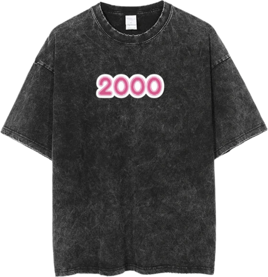age t- shirt Washed 2000