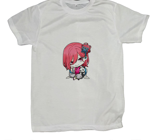 blue lock t- shirt fat White 13