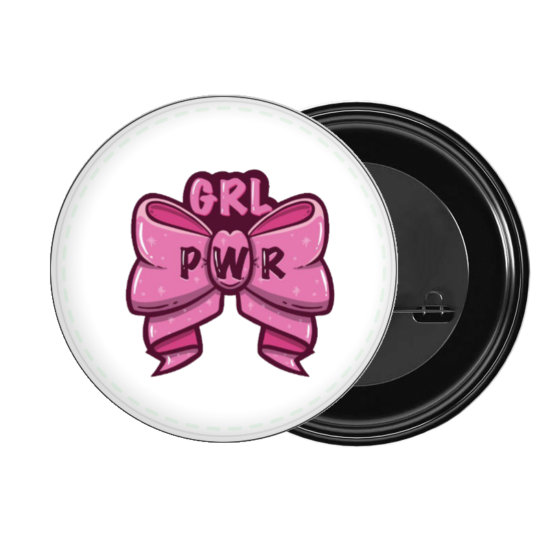 brooch GRL PWR 140