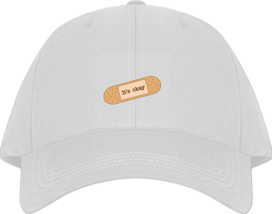 It's okay Baseball cap White 136