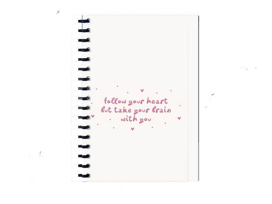 Notebook Minimalist Quote  143