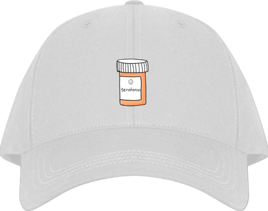Serotonin Baseball cap White 138