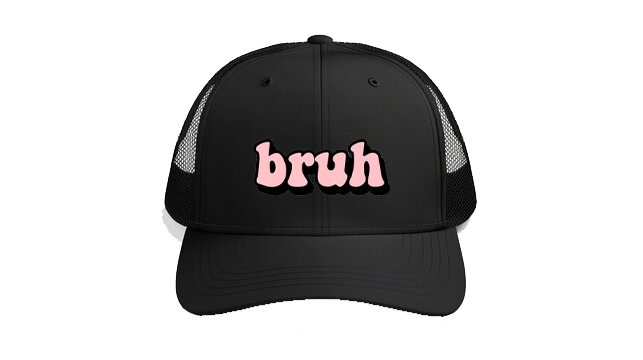 Baseball cap Black bruh 191