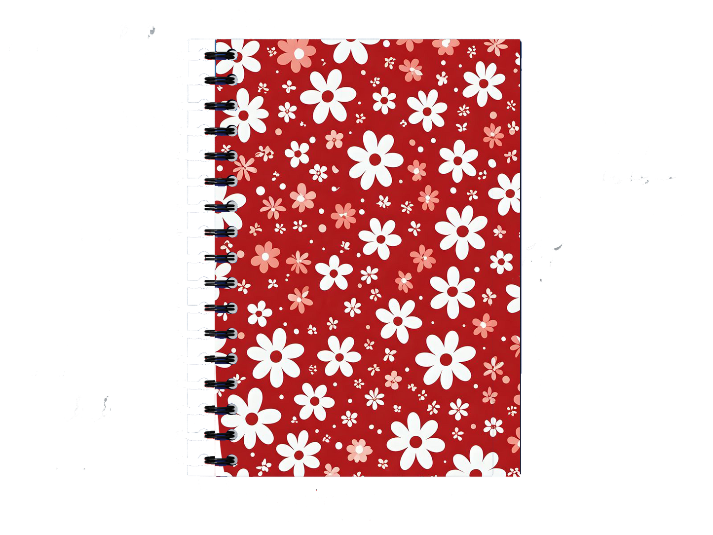 White and pink chrysanthemums Notebook A5 148