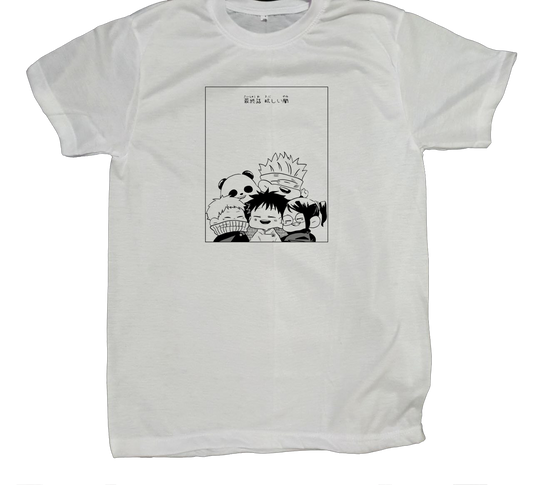 tjujutsu kaisen GOJO fit t- shirt White 26
