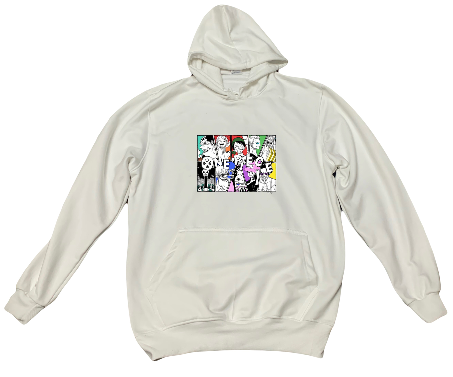 one piece One Size hoodie White 14