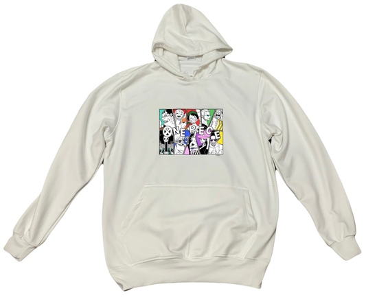 one piece One Size hoodie White 14