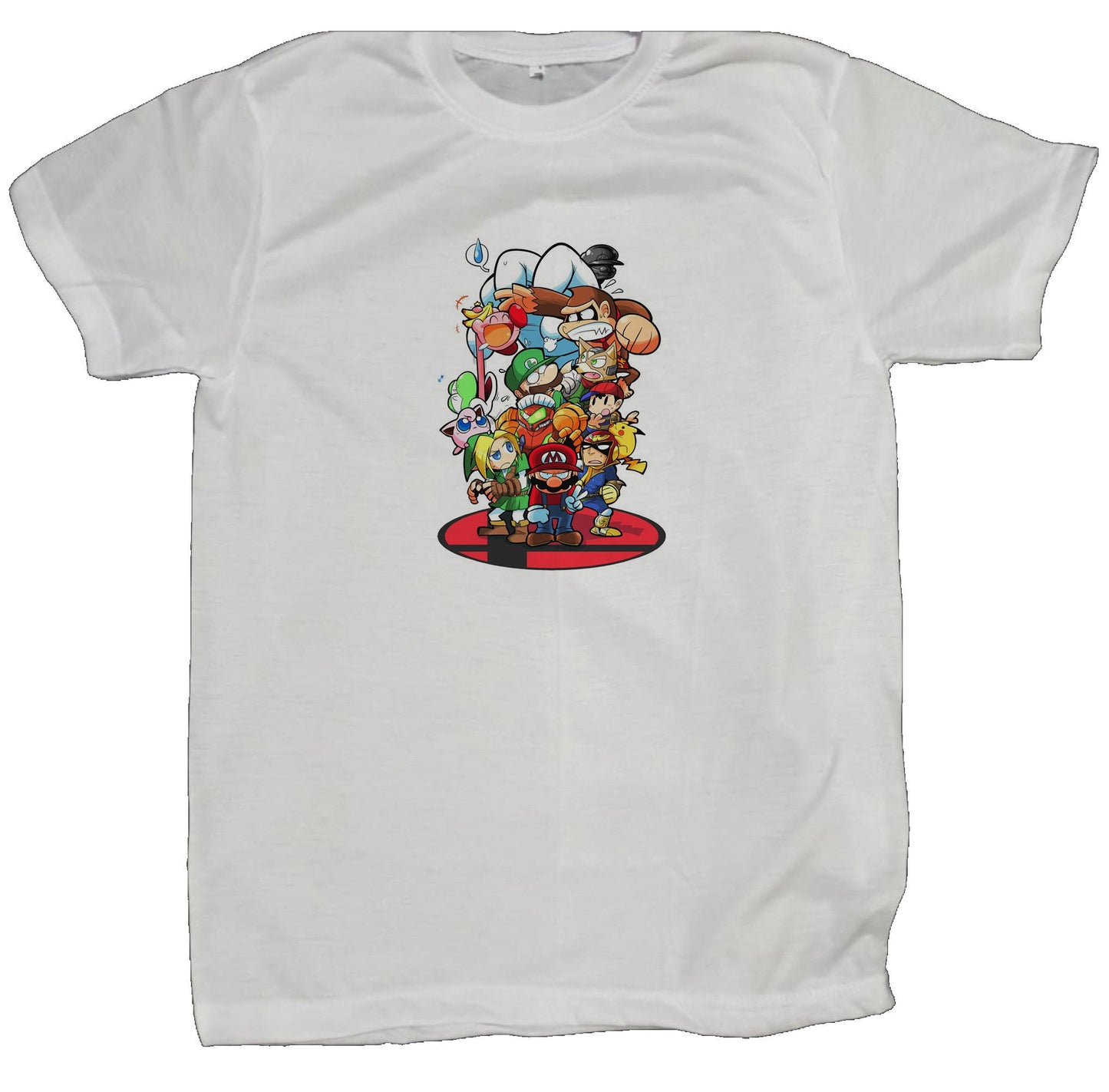 Neon Genesis Evangelion t- shirt fat White 9