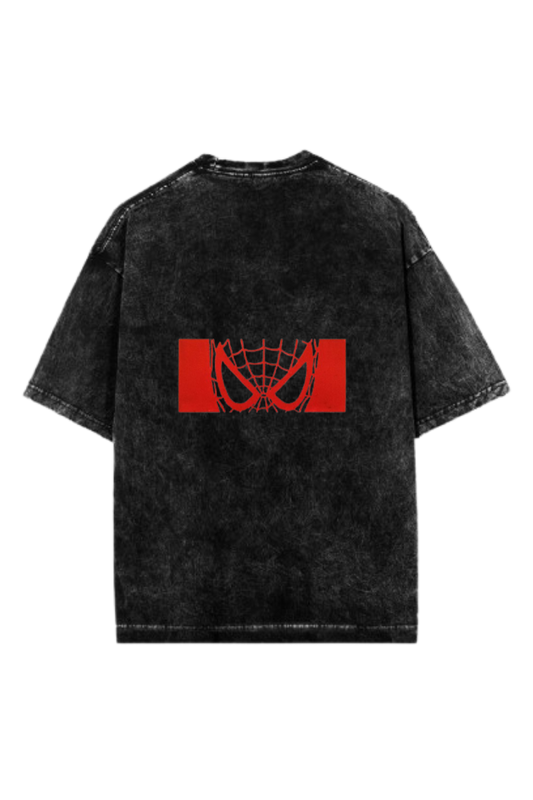 Spiderman t- shirt One Size Washed Back 14