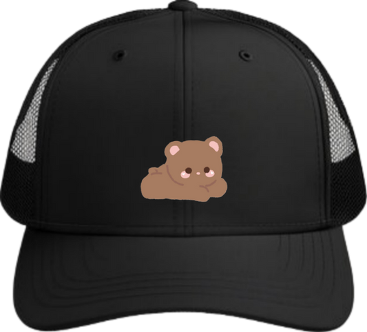 bear Baseball cap Black 14