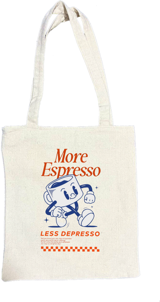 More Espresso tote bag beige 154