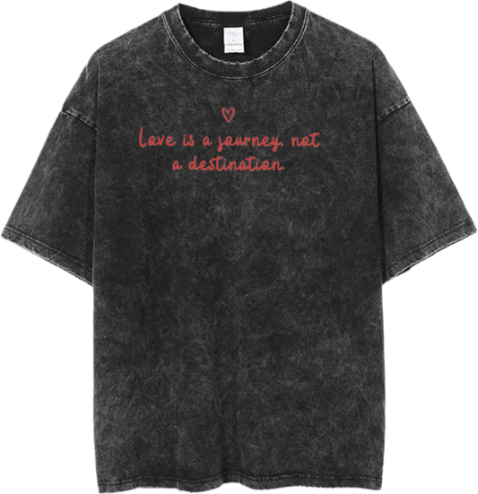 VaIentine coupIe One Size t- shirt Washed 14