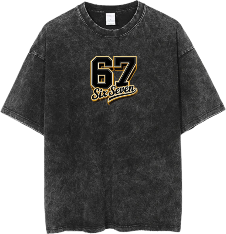 67 designs One Size t- shirt Washed 14