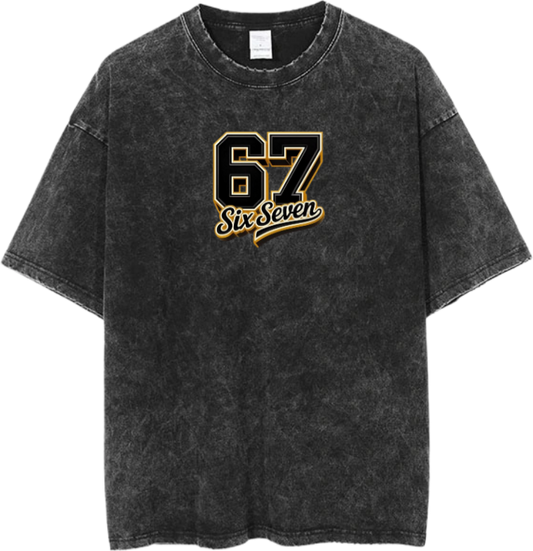 67 designs One Size t- shirt Washed 14
