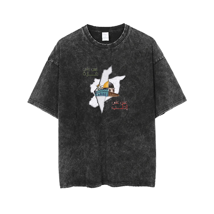 Syria t- shirt One Size Washed 14