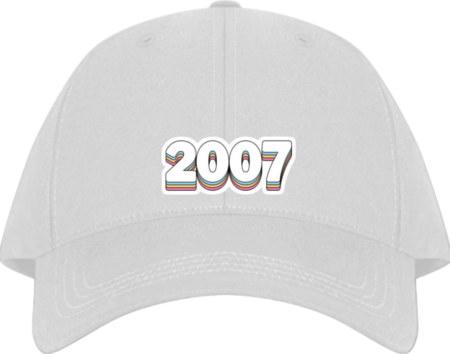 age Baseball cap White 2007