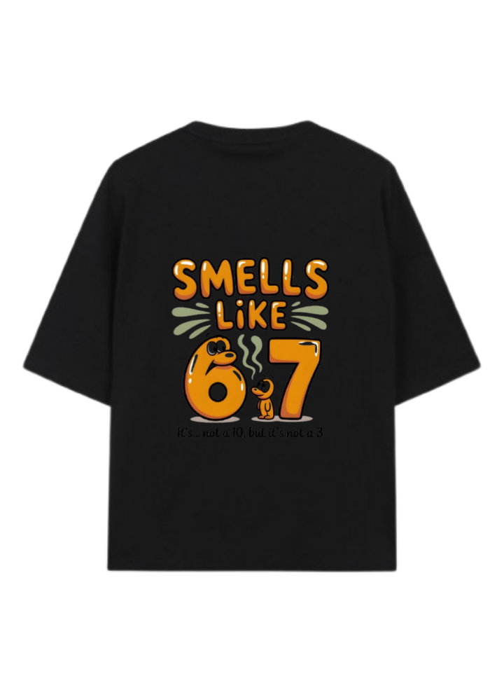 67 designs One Size t- shirt Black Back 14