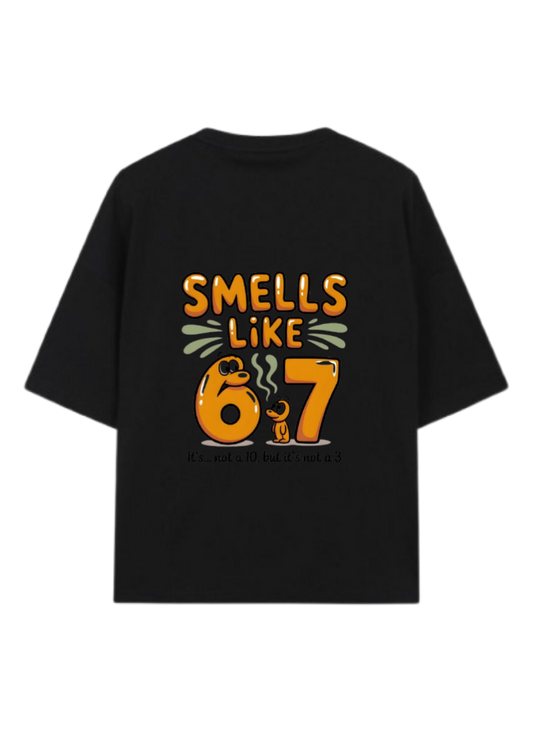 67 designs One Size t- shirt Black Back 14