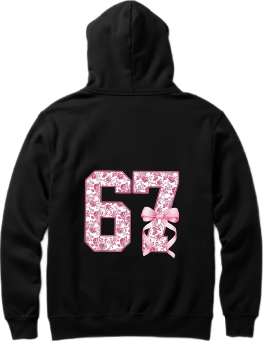 designs 67 Oversize Hoodie Black Back 14
