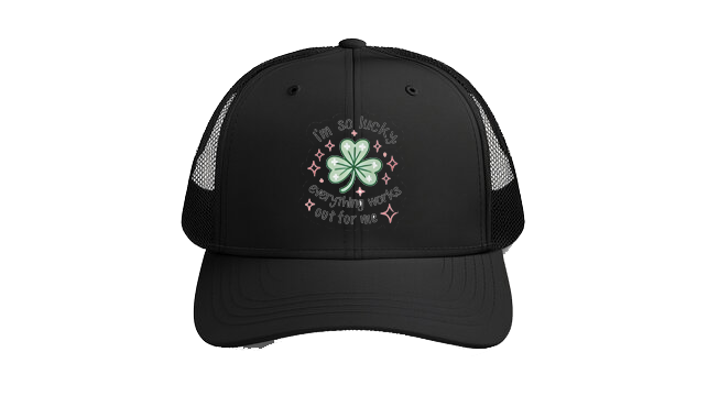 Baseball cap Black Lucky Girl Syndrome 14