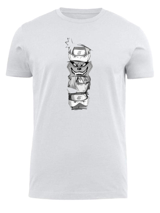 Naruto Shippuden t- shirt fat White 14