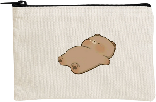bear wallet pencil case Beige 14